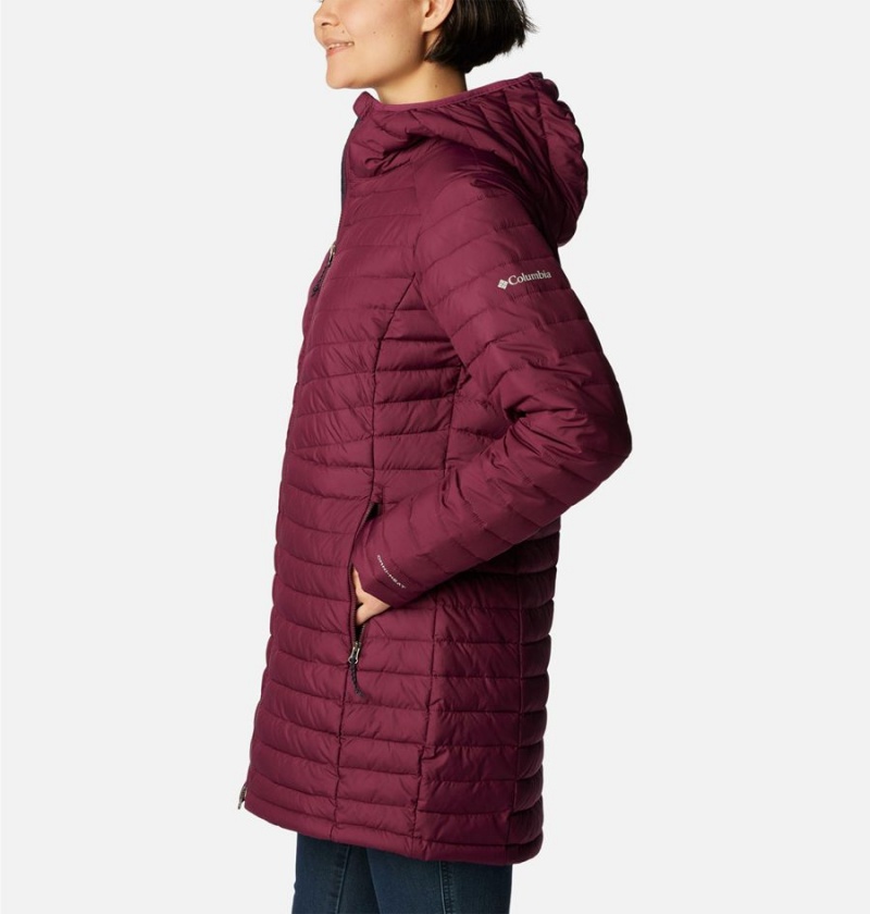 Purple Columbia Slope Edge Mid Women's Coats | 89164TRXI