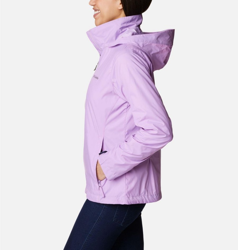 Purple Columbia Switchback III Women's Rain Jacket | 37829ICAP