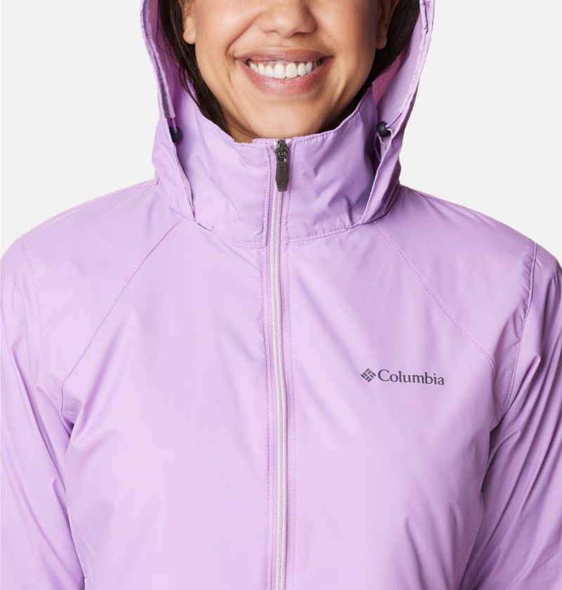 Purple Columbia Switchback III Women's Rain Jacket | 37829ICAP