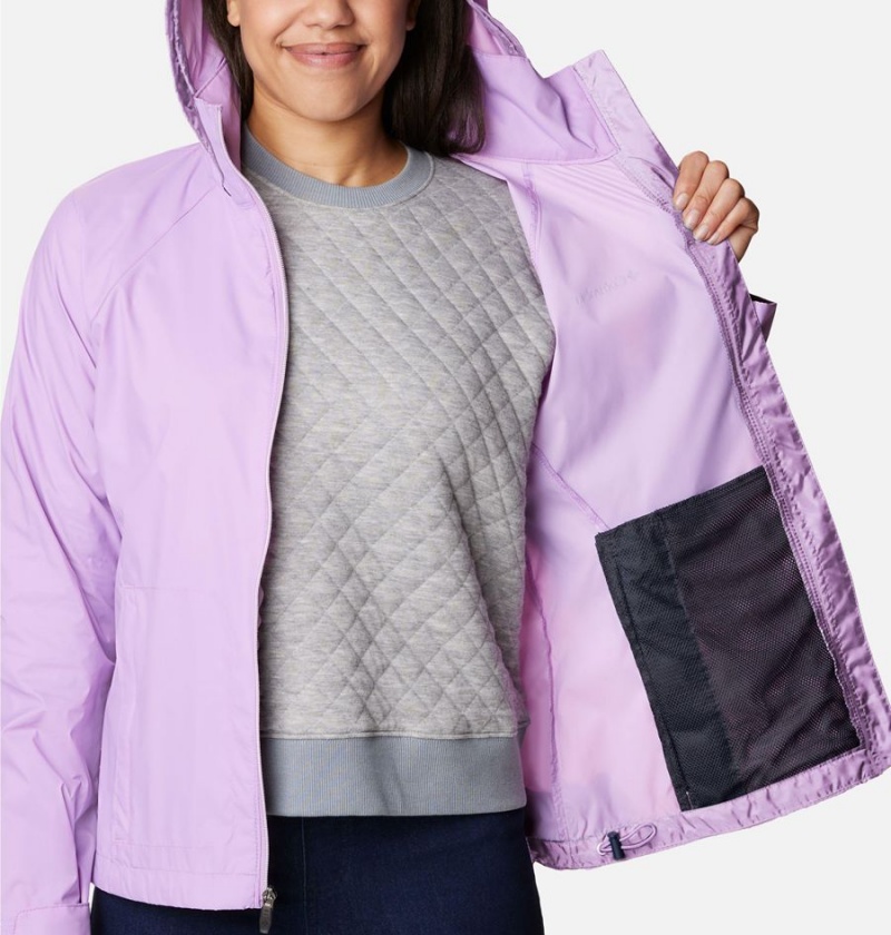 Purple Columbia Switchback III Women's Rain Jacket | 37829ICAP