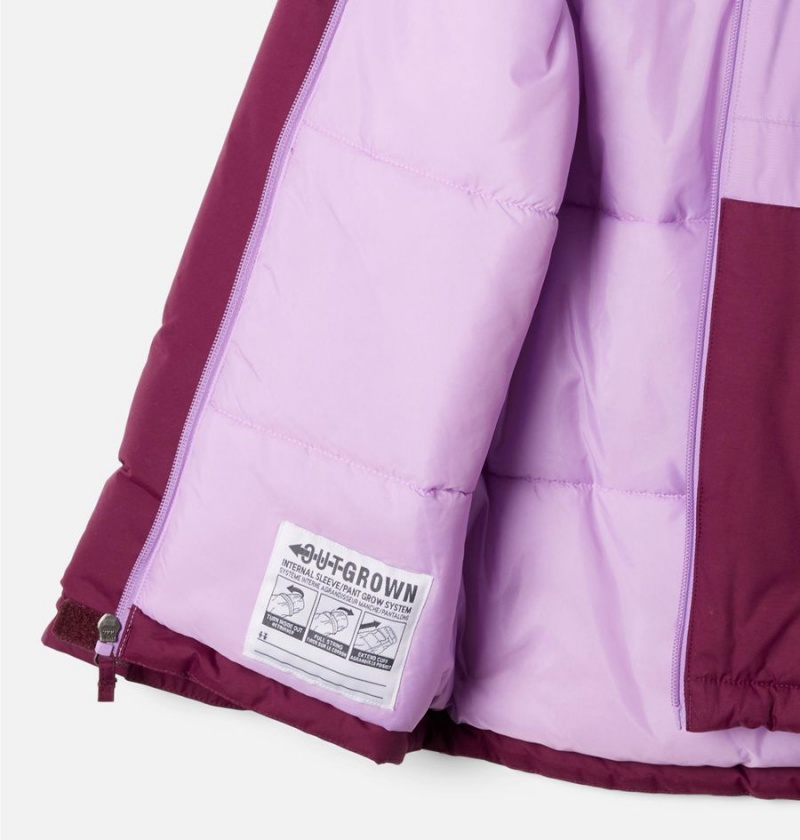 Purple Columbia Valley Runner Kids' Jacket | 49087SLDK