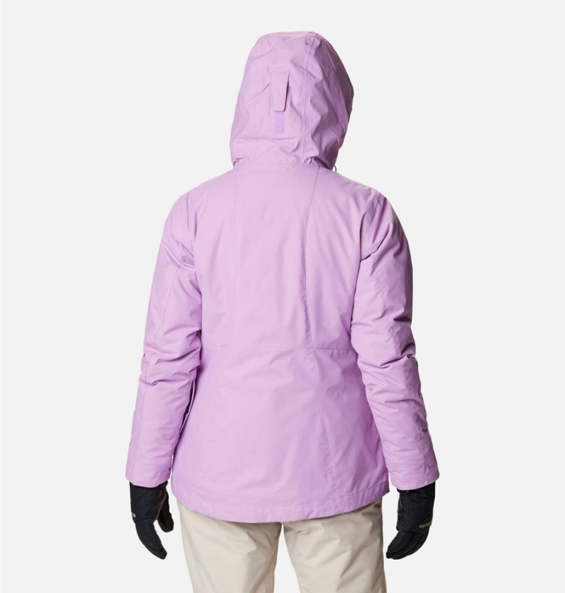 Purple Columbia Whirlibird IV Interchange Women's Ski Jacket | 52168VIHN