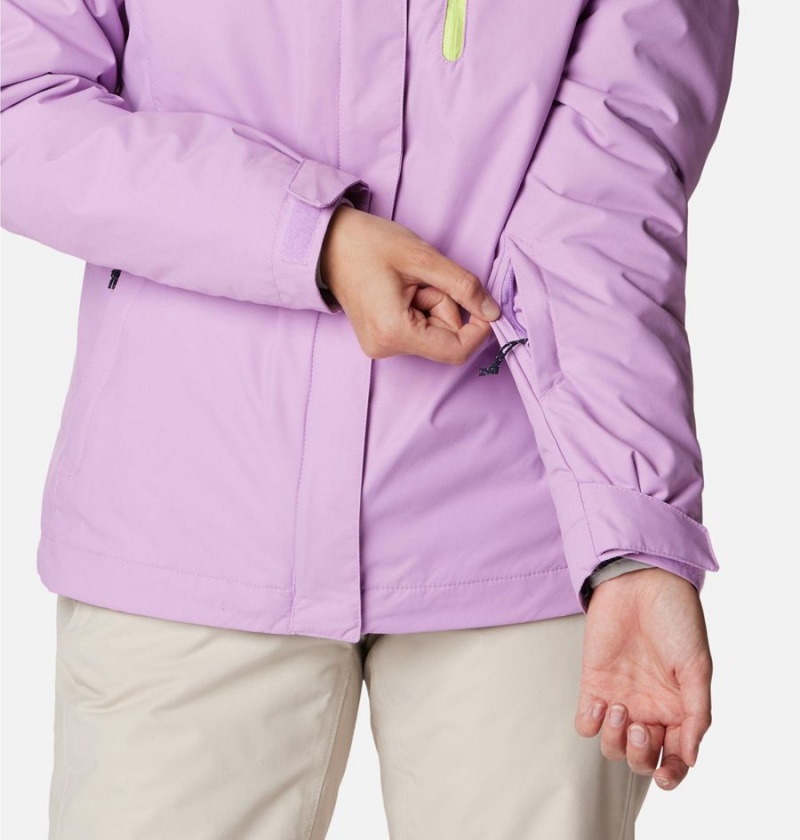 Purple Columbia Whirlibird IV Interchange Women's Ski Jacket | 52168VIHN