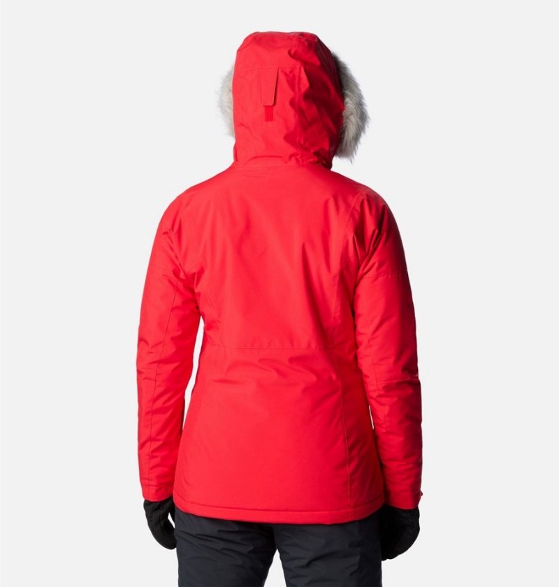 Red Columbia Ava Alpine Insulated Women's Ski Jacket | 20915JYDO