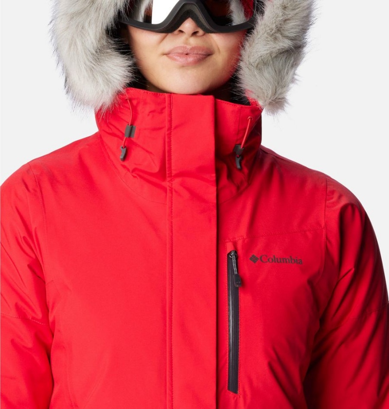 Red Columbia Ava Alpine Insulated Women's Ski Jacket | 20915JYDO