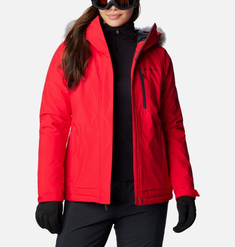 Red Columbia Ava Alpine Insulated Women's Ski Jacket | 20915JYDO