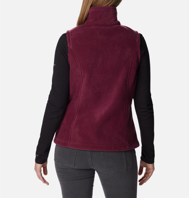 Red Columbia Benton Springs Fleece Women's Vest | 46378SLTK