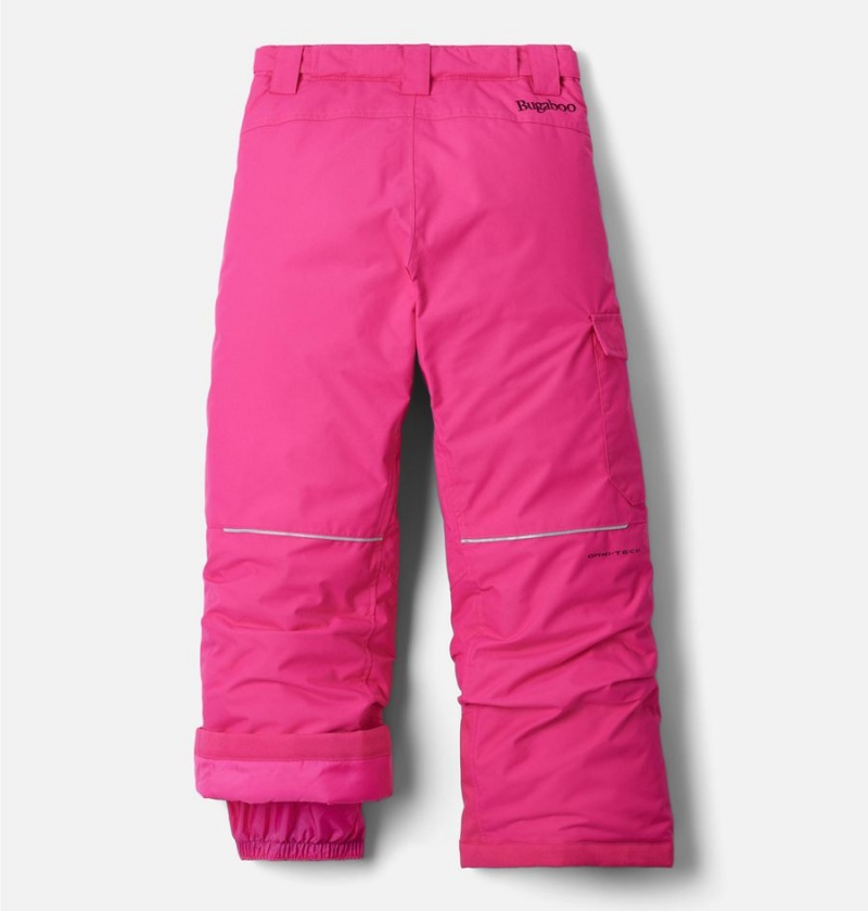 Red Columbia Bugaboo II Insulated Ski Kids' Pants | 46731QKEP