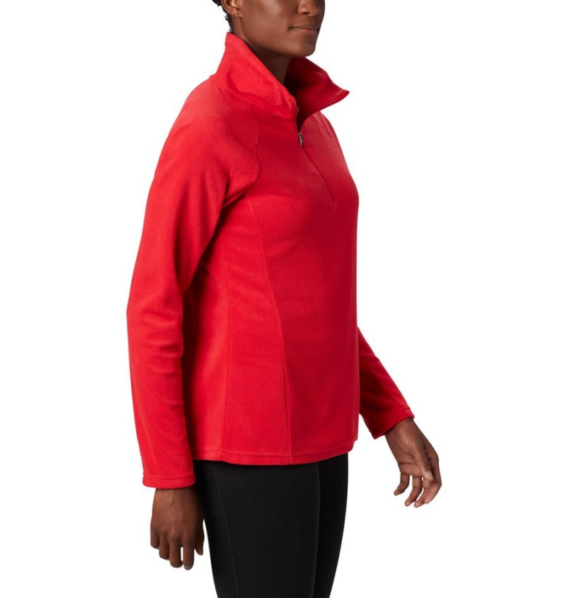 Red Columbia Glacial IV Half Zip Fleece Women's Pullover | 74016MPOW