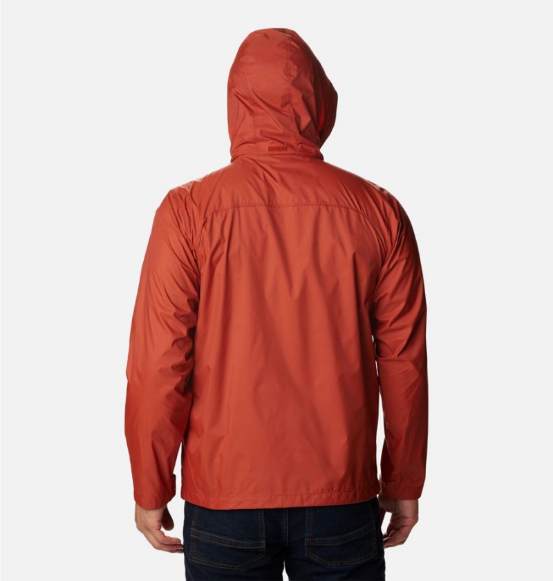 Red Columbia Glennaker Lake Men's Rain Jacket | 48126UCXV