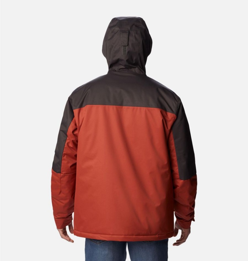 Red Columbia Hikebound Insulated Men's Puffer Jacket | 87460PSGN