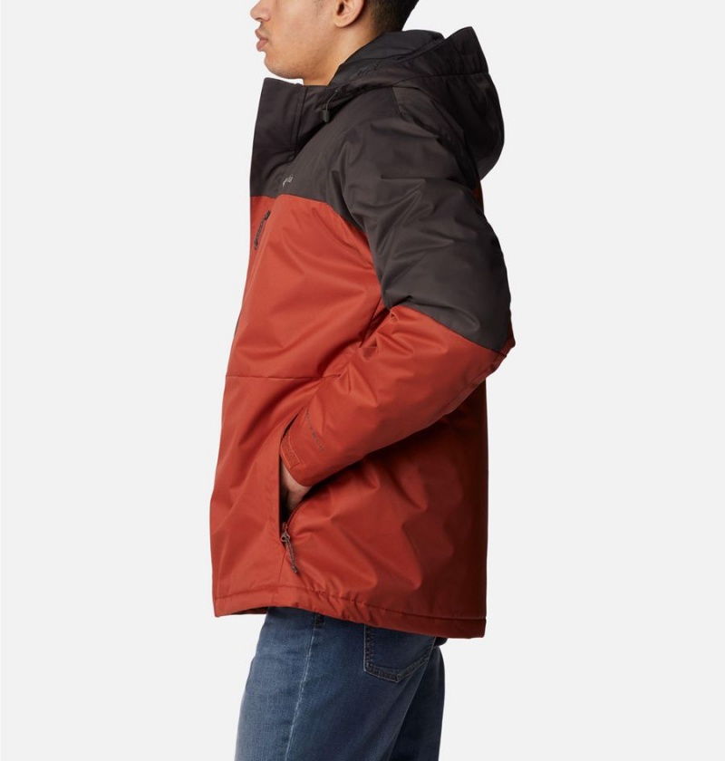 Red Columbia Hikebound Insulated Men's Puffer Jacket | 87460PSGN