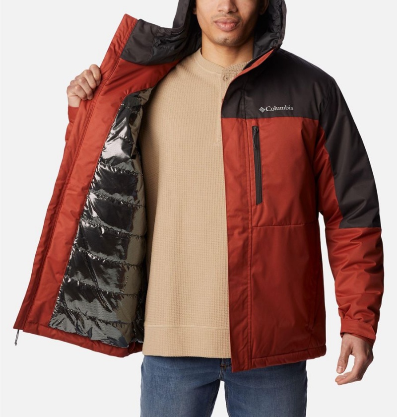 Red Columbia Hikebound Insulated Men's Puffer Jacket | 87460PSGN