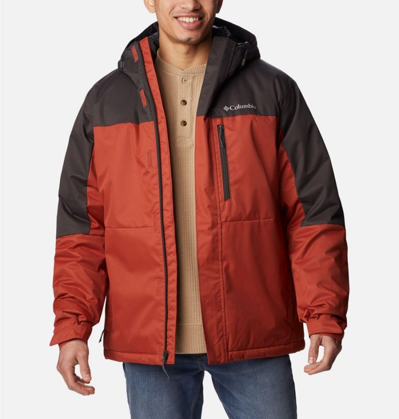 Red Columbia Hikebound Insulated Men's Puffer Jacket | 87460PSGN