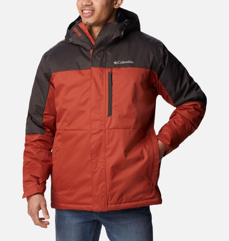 Red Columbia Hikebound Insulated Men\'s Puffer Jacket | 87460PSGN