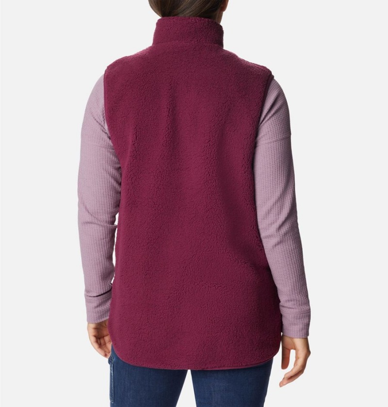 Red Columbia Holly Hideaway Women's Vest | 65218GWLV