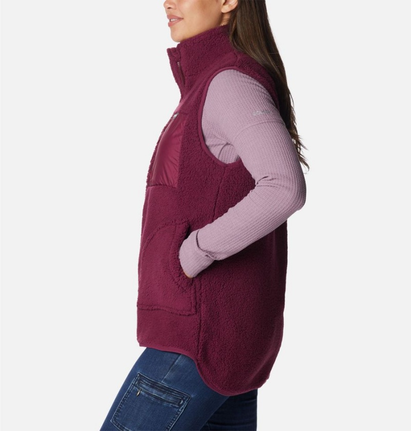 Red Columbia Holly Hideaway Women's Vest | 65218GWLV