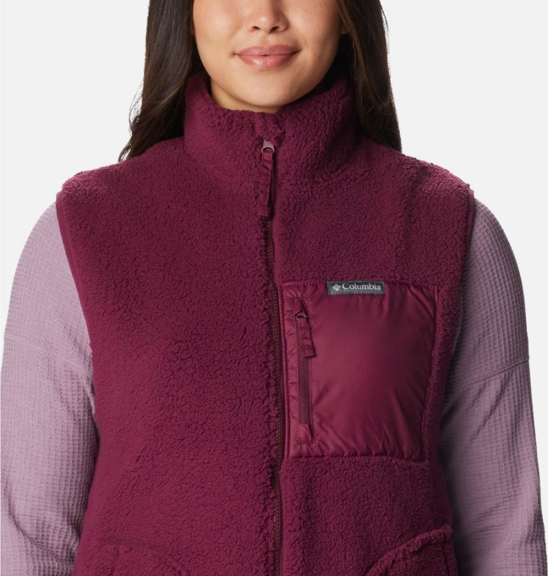 Red Columbia Holly Hideaway Women's Vest | 65218GWLV