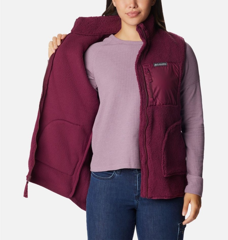 Red Columbia Holly Hideaway Women's Vest | 65218GWLV