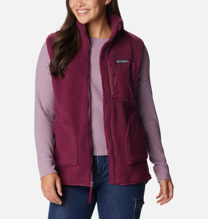 Red Columbia Holly Hideaway Women's Vest | 65218GWLV