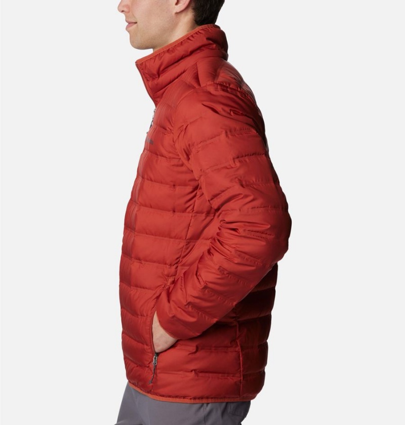 Red Columbia Lake 22 Insulated Men's Puffer Jacket | 02614YKWJ