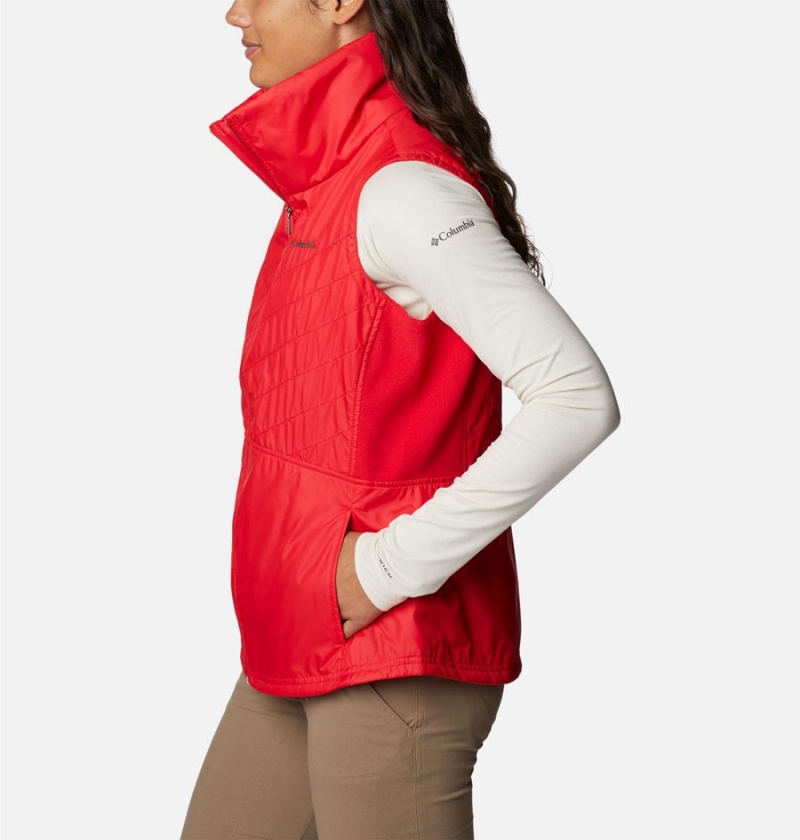 Red Columbia Mix It Around II Women's Vest | 26035MYLN