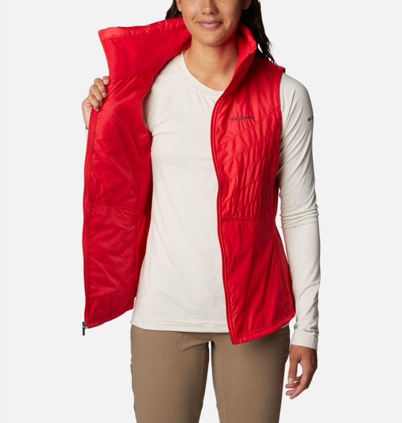 Red Columbia Mix It Around II Women's Vest | 26035MYLN