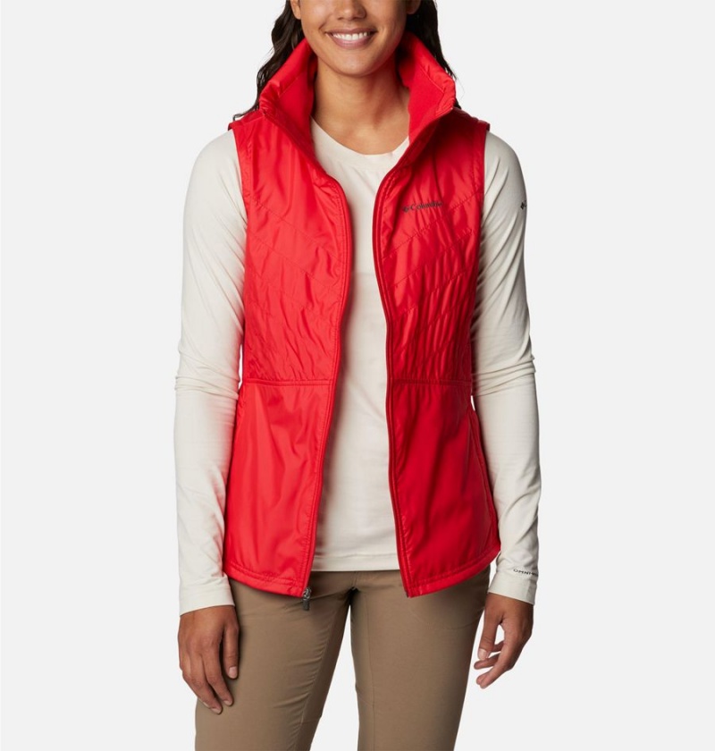 Red Columbia Mix It Around II Women's Vest | 26035MYLN