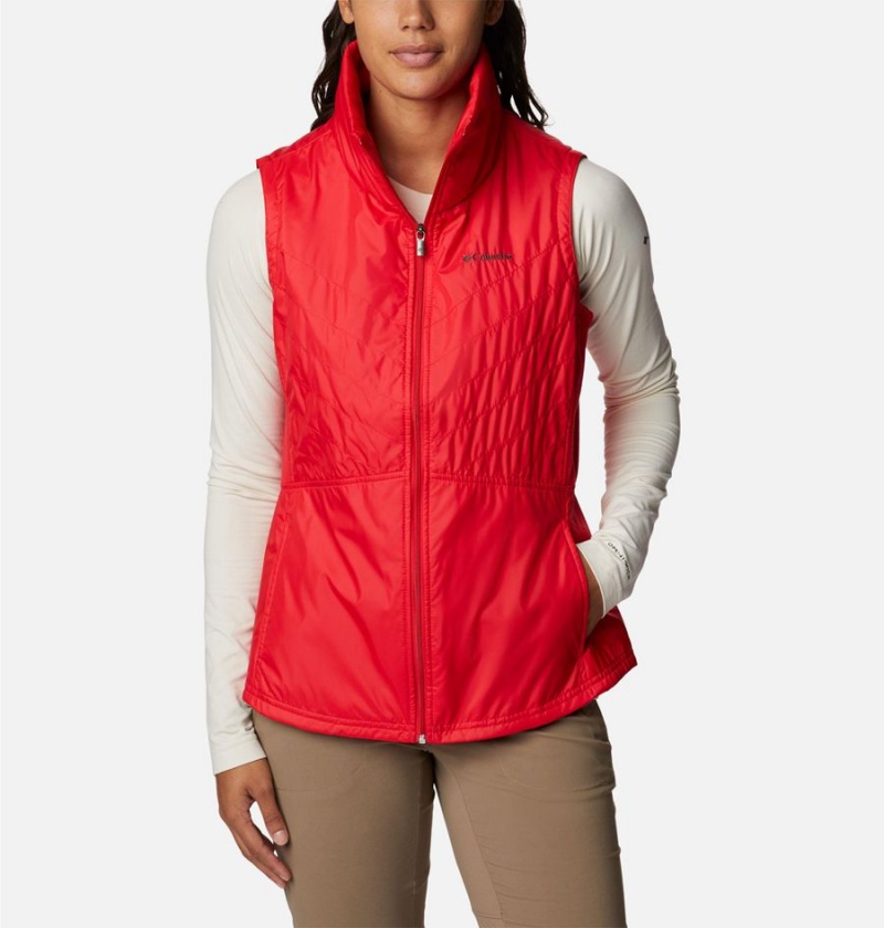 Red Columbia Mix It Around II Women\'s Vest | 26035MYLN