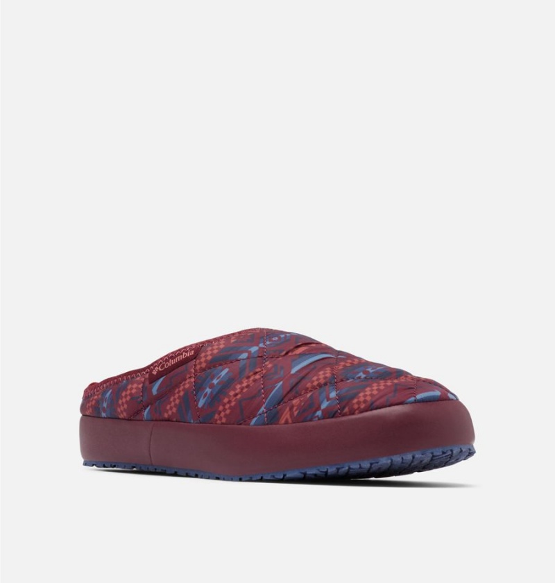 Red Columbia Omni Heat Lazy Bend Camper Women's Slippers | 75864UGTX