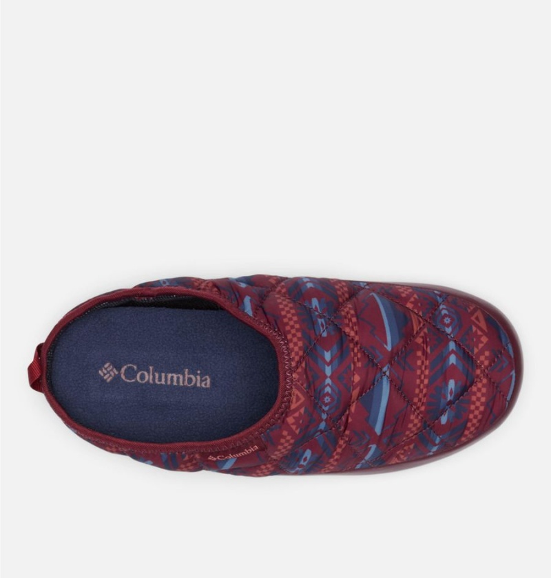 Red Columbia Omni Heat Lazy Bend Camper Women's Slippers | 75864UGTX