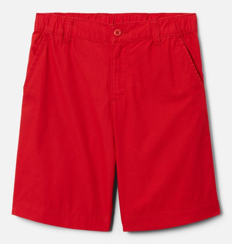 Red Columbia PFG Bonehead Kids\' Shorts | 05721IUCR