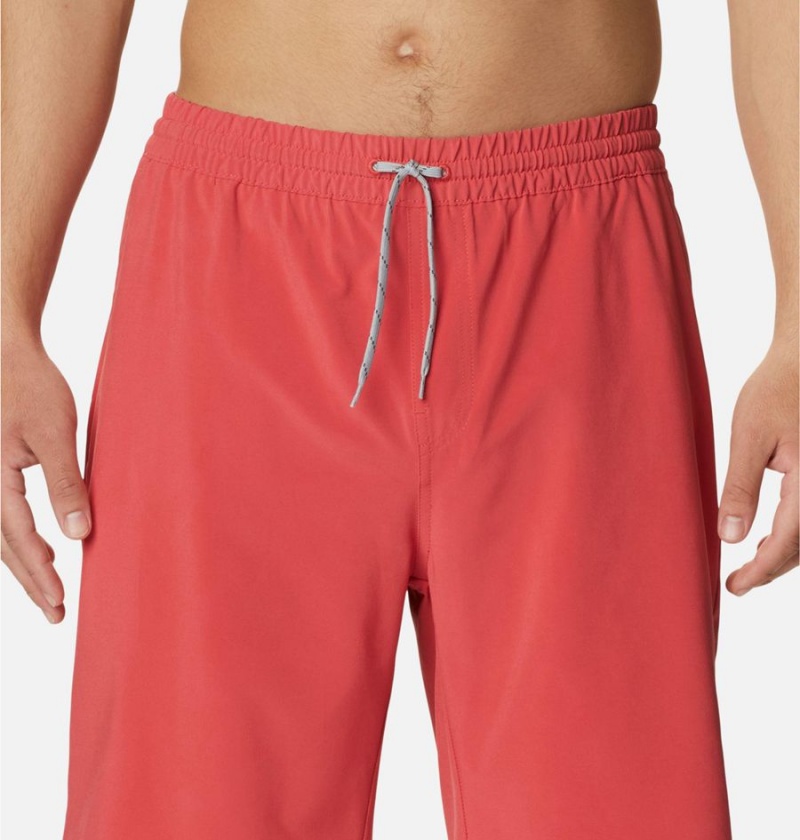 Red Columbia PFG Slack Tide Hybrid Water Men's Shorts | 14297EJYU