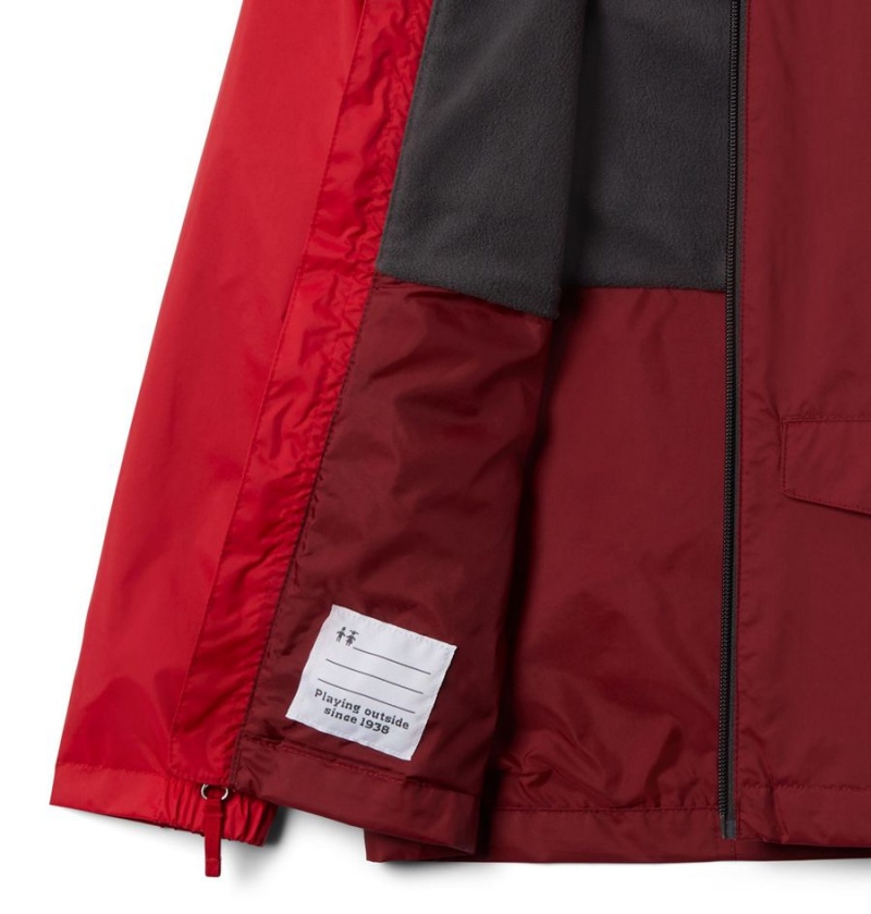 Red Columbia Rain-Zilla Kids' Jacket | 17485DMJX