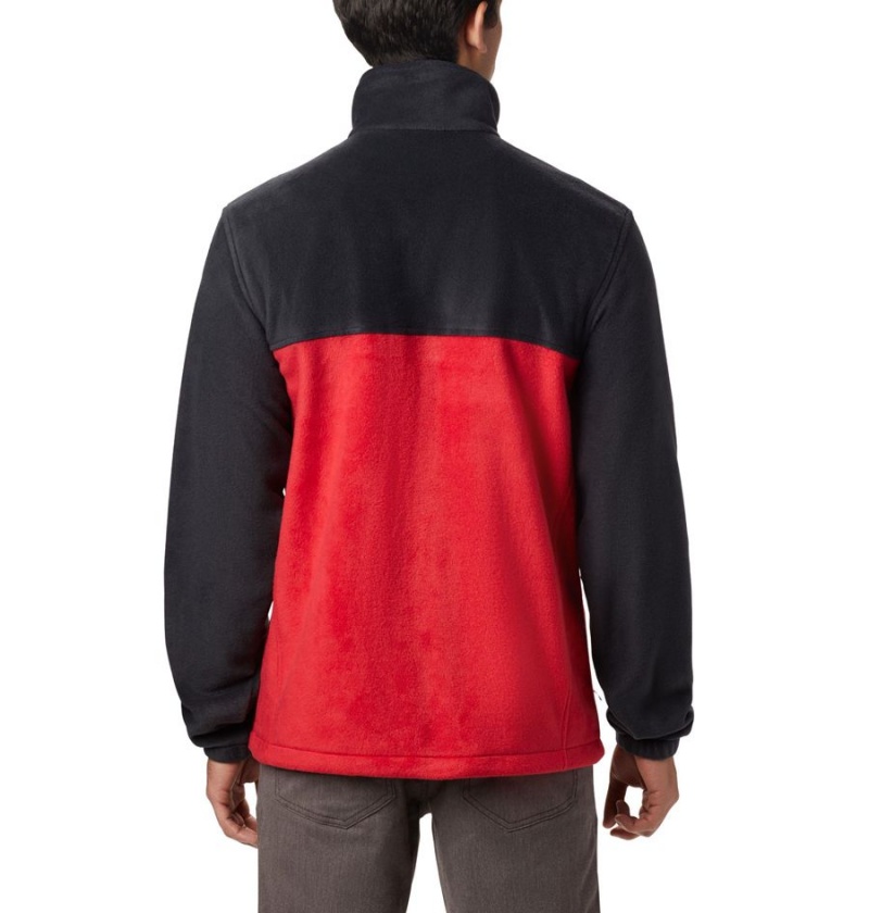 Red Columbia Steens Mountain 2.0 Full Zip Men's Fleece Jacket | 72946HAFG