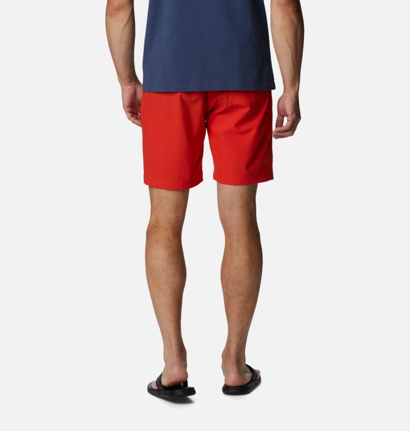 Red Columbia Summertide Stretch Men's Shorts | 84321MQEZ