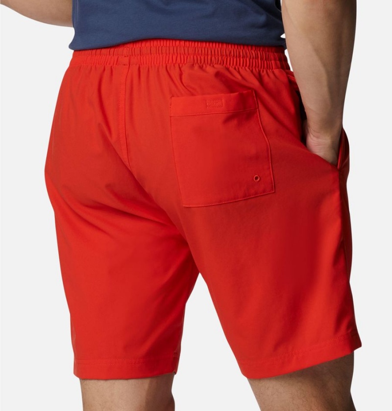 Red Columbia Summertide Stretch Men's Shorts | 84321MQEZ