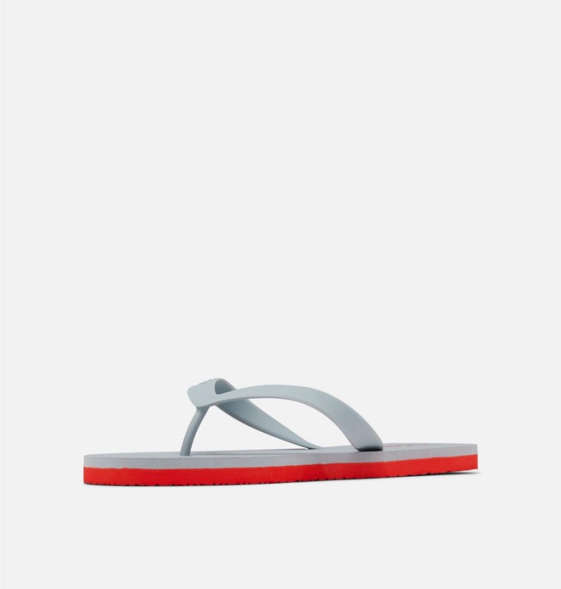 Red Columbia Sun Trek Flip Flop Men's Sandals | 06154BCMG