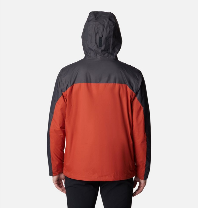 Red Columbia Tunnel Falls Interchange Men's 3 In 1 Jackets | 96158NIJH