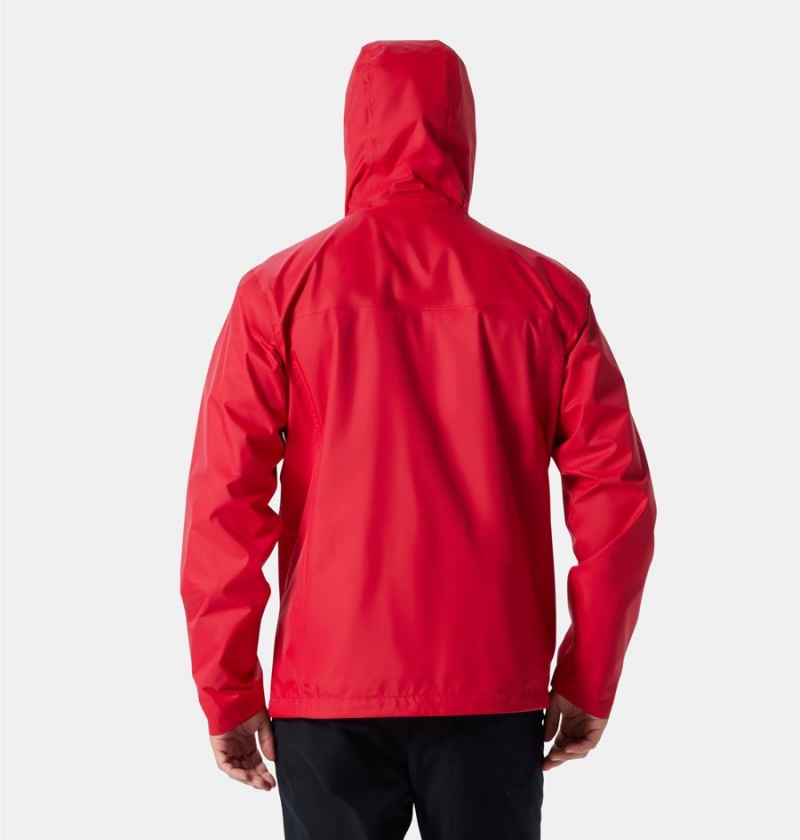 Red Columbia Watertight II Men's Rain Jacket | 17426FBTR