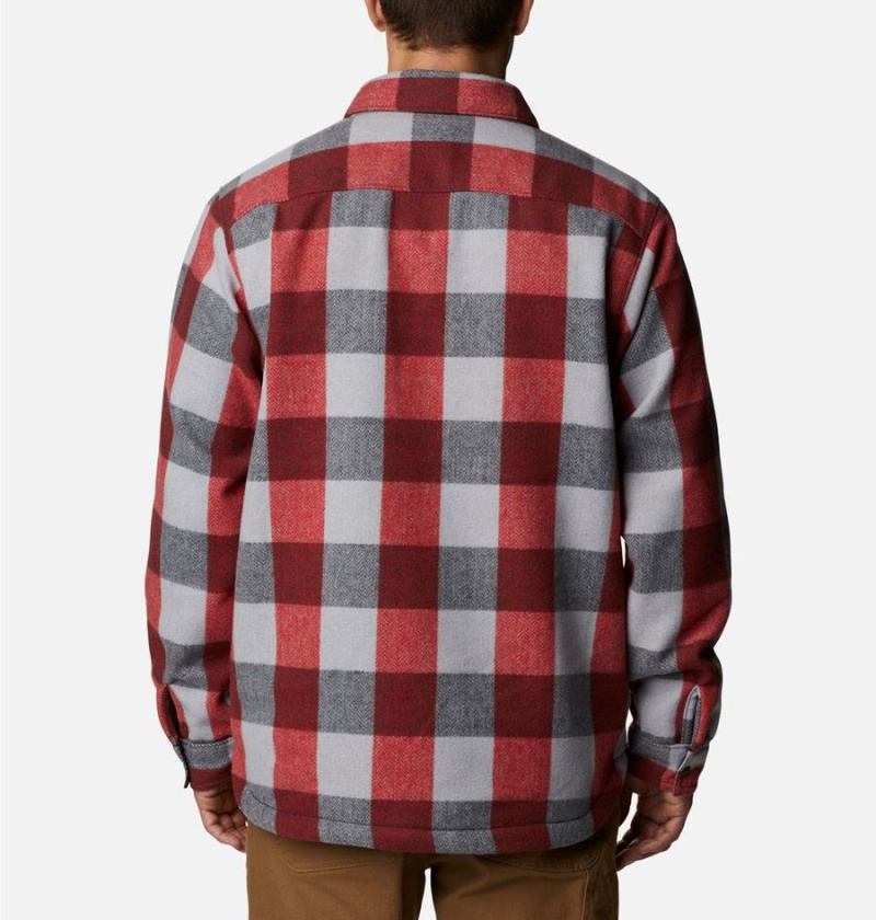 Red Columbia Windward II Jacket Men's Shirt | 42367IFKU