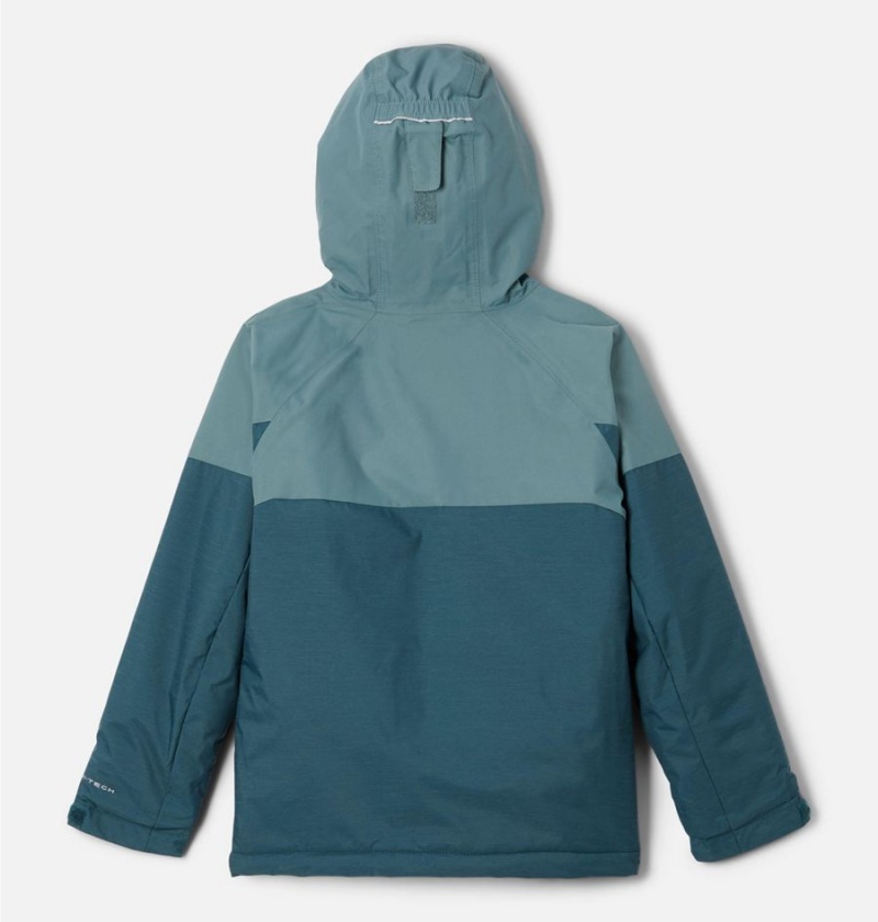 Turquoise Columbia Alpine Action II Kids' Jacket | 31876BLHP