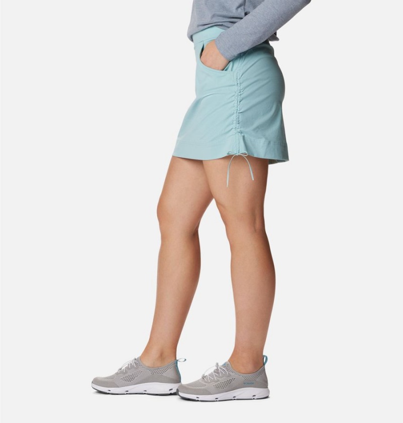 Turquoise Columbia Anytime Casual Women's Skirts | 26185JRFP