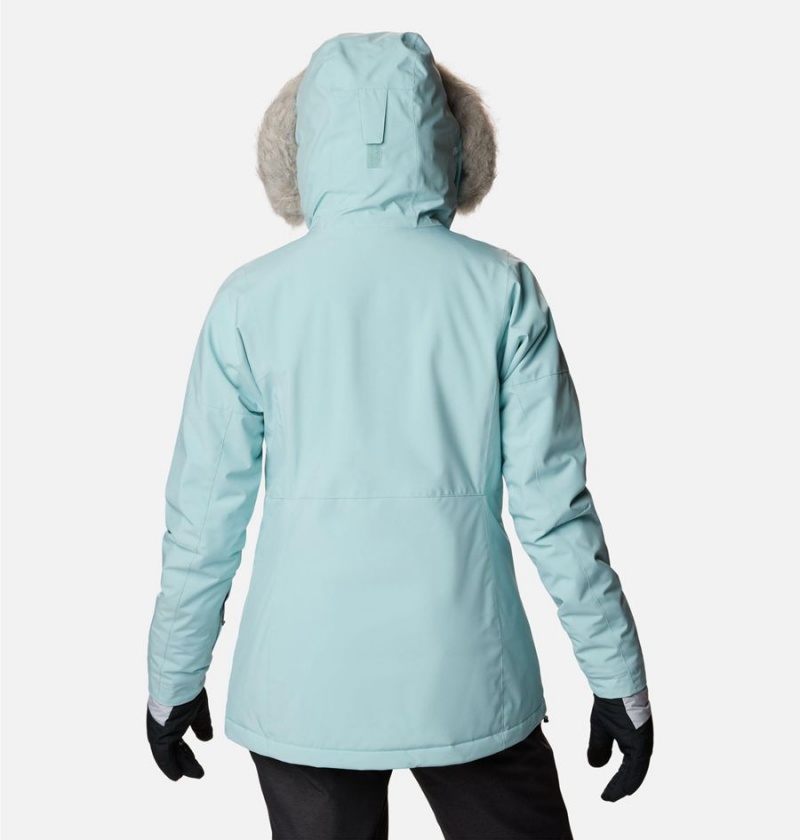 Turquoise Columbia Ava Alpine Insulated Women's Ski Jacket | 06329ZEHW