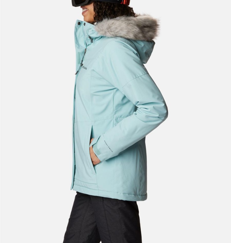 Turquoise Columbia Ava Alpine Insulated Women's Ski Jacket | 06329ZEHW