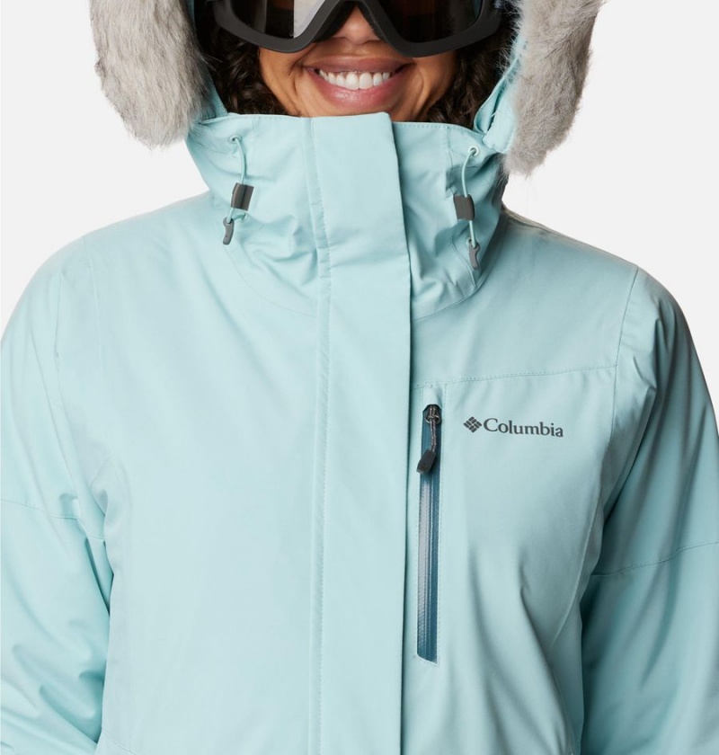 Turquoise Columbia Ava Alpine Insulated Women's Ski Jacket | 06329ZEHW