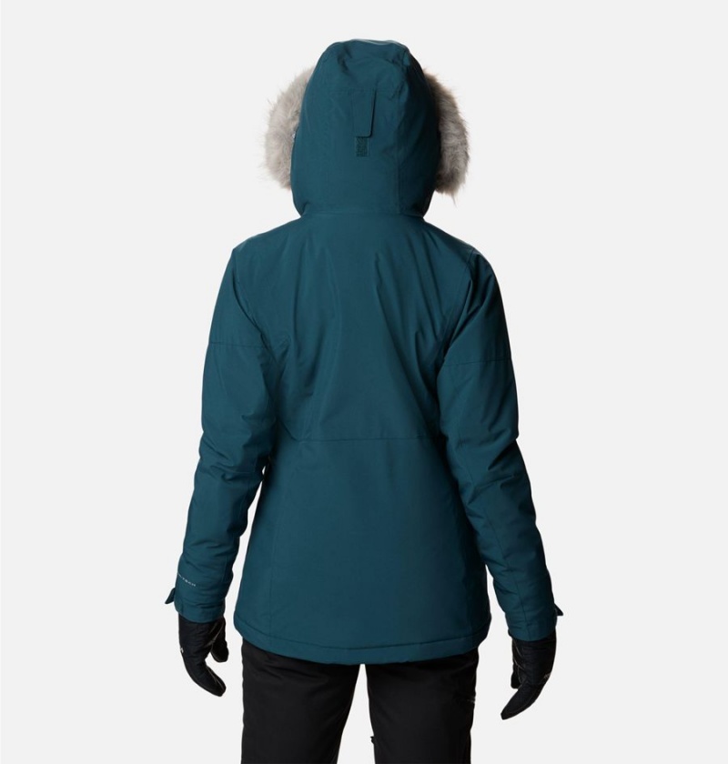 Turquoise Columbia Ava Alpine Insulated Women's Ski Jacket | 95378XFWJ