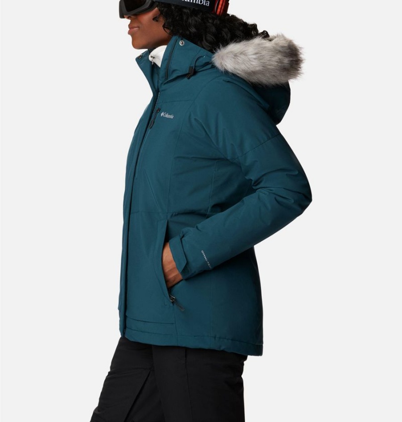 Turquoise Columbia Ava Alpine Insulated Women's Ski Jacket | 95378XFWJ