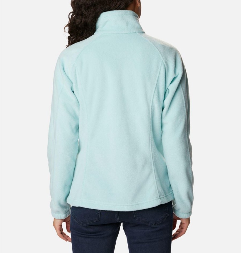 Turquoise Columbia Benton Springs Full Zip Women's Fleece Jacket | 63019NHWR