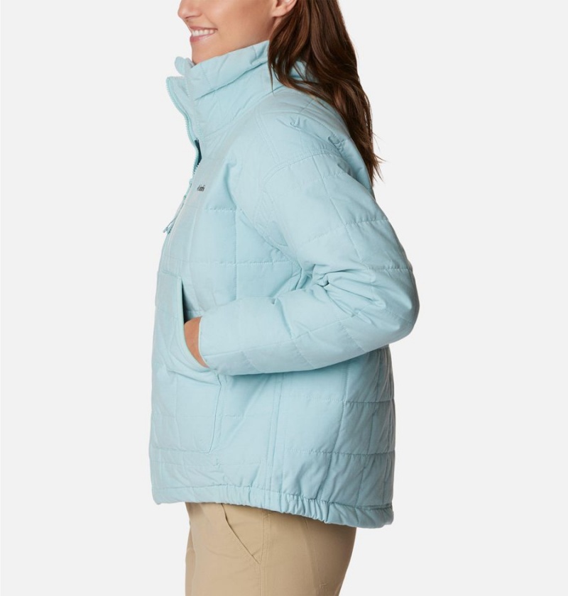 Turquoise Columbia Chatfield Hill II Women's Puffer Jacket | 59207NKUR